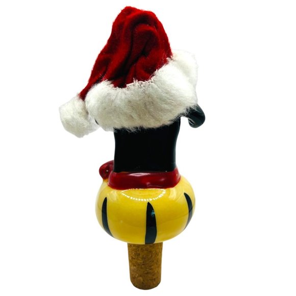 Black Labrador Dog in Santa Hat Bottle Stopper-Christmas - Kappers Inc - Picture 4 of 9